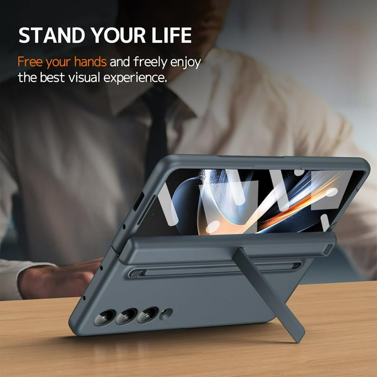 ◯Samsung Galaxy Z Fold 3 本体 Sペン　カバー付き Samsung Galaxy Z Fold 3 Case with S-Pen Holder, Dteck Full