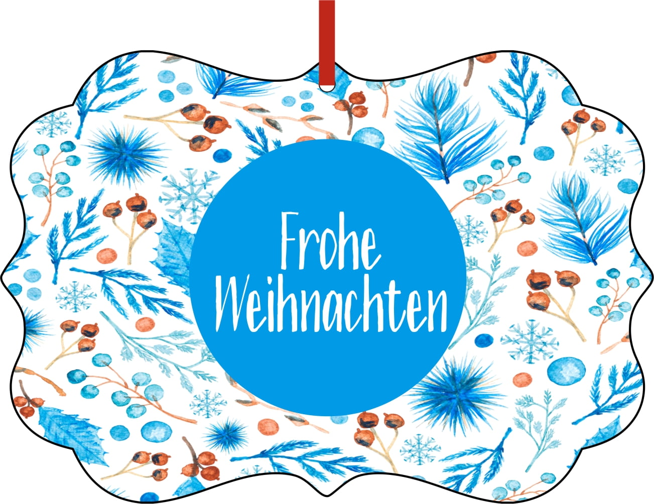 German Merry Christmas Ornaments Frohe Weihnachten Merry Christmas Tree Ornaments Ornament Christmas Da C Cor Hanging Christmas Ornaments Unique Modern Novelty Tree Da C Cor Favors Walmart Com Walmart Com