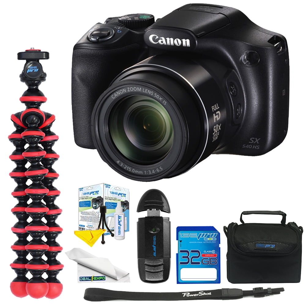 Canon PowerShot SX540 HS Digital Camera + Expo Advanced Kit