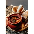 thumbnail image 3 of Cute Mini Kitchen Clay Cooking Pot - Traditional Ceramic Pot with Lid for Healthy Cooking - Multipurpose Cooking Pot Use for Home Kitchen or Restaurant 0.6 Quarts-Small, 3 of 10