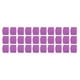 thumbnail image 1 of Juego de 30 dados de plástico en blanco, brillantes, para escribir en seis caras, cubos didácticos de plástico para juegos de mesa educativos, morados., 1 of 14