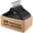 Black-20 Pack, variant on Suit Hangers For Men 20 Pack Coat Non Slip Width 17.7" Black Extra Widethick Plastic With Pants Bar & Metal Hook