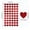 Red, variant on 10 Pcs Holographic Heart Stickers, Iridescent Valentine's Day Stickers, Adhesive Decals for Laptop Phone, Scrapbook Journal Supplies, Waterproof Vinyl Stickers for Crafts