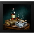 thumbnail image 2 of Kirbyturnage 22x20 Black Modern Framed Museum Art Print Titled - Evening Pleasures, 2 of 5