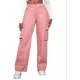 thumbnail image 1 of Pantalón Tipo Cargo Recto Para Mujer Color Café, 1 of 2