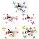 thumbnail image 1 of Uxcell 60 Pcs 3D Mariposa Pegatina de Pared Removible Delicada Stickers Arte Calcomanías para Fiesta de Dormitorio, 1 of 7