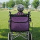 thumbnail image 3 of Bolsa para silla de ruedas, colgar en la espalda con accesorios de bolsillo interior Organizador de almacenamiento para scooters eléctricos , púrpura Salvador Bolsa para silla de ruedas, 3 of 7