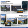 thumbnail image 4 of Estación de acoplamiento USB C WAVLINK con doble monitor de 13 puertos, color verde, 4 of 9