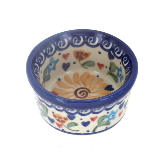 Blue Rose Polish Pottery Butterfly Extra Small Bowl