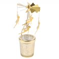 thumbnail image 2 of AMERTEER Auto Rotating Tea Light Votive Candle Holder Home Decoration -Star, 2 of 8
