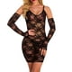 thumbnail image 2 of Vestido de ropa de dormir sexy para mujer Conjunto de lencería de perspectiva hueca Ropa interior de encaje, S Speravity XX000106-01, 2 of 7
