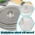 thumbnail image 3 of Splatter Screen Kitchen Oil Proof Lid Oil Screen NEW Guard Cover, 3 of 7