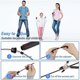thumbnail image 5 of Cuerda para saltar, cuerda para saltar de velocidad ajustable para niños y adultos, rodamientos de bolas de acero, mangos de espuma antideslizantes, cable de acero para fitness, deportes, boxeo, GY, 5 of 5