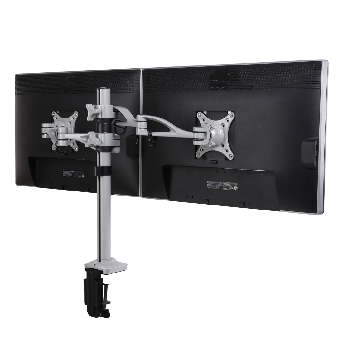 FLEXIMOUNTS M13 Clamp Dual Monitor arm Desk Mounts Monitor Stand for 10