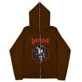 thumbnail image 3 of Sudaderas Y2K de chica oscura europea y americana para hombres y mujeres, sudaderas con capucha góticas para parejas, sudadera de Cremallera larga Harajuku, 3 of 4