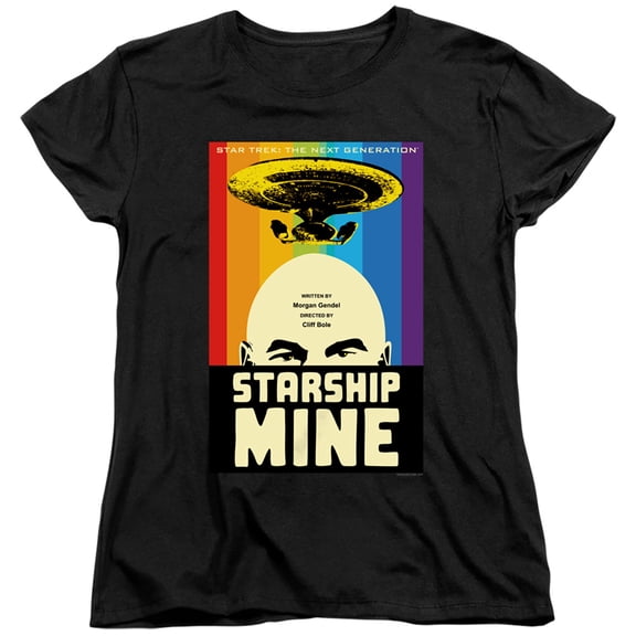 Star Trek Tng Season 6 Episode 18 Women's T-Shirt Black