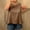Coffee, variant on Womens Tank Tops Basic Cotton Linen Sleeveless Versatile Loose Soft Skin Friendly Layering Vest For Daily Travel Home Wear