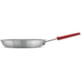 thumbnail image 2 of Juego de Sartenes, Batería de Cocina, Incluye 2 Piezas, Antiadherente, Color Rojo, 2 of 5
