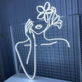 thumbnail image 3 of Flower Girl Neon Sign, Long-lasting Boutique Decor, 3 of 4