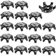 thumbnail image 1 of YCSHIPO 16 Pcs Golf Shoe Spikes Replacement Cleats - Easy Install Black TPU Grip for Enhanced Traction, 1 of 5