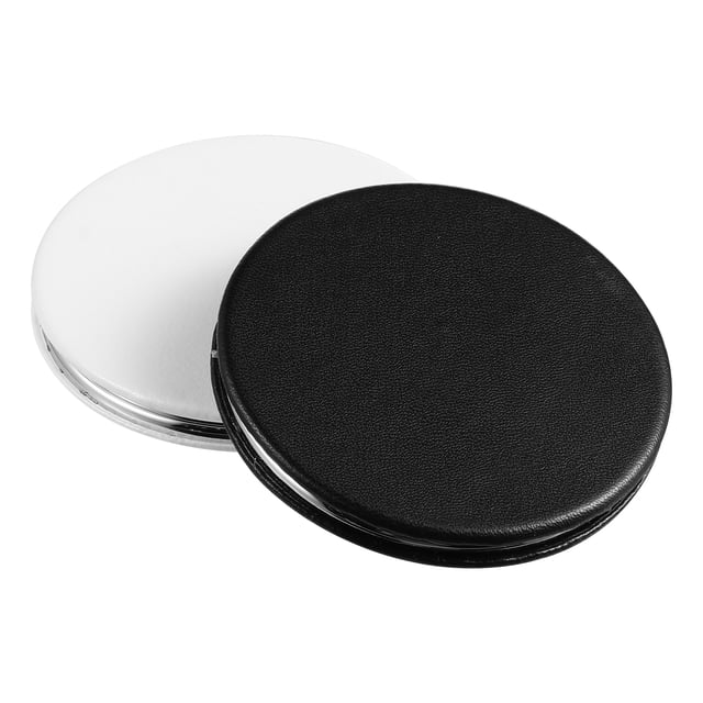 EeaseCA 2Pcs Pocket Size Portable Foldable Handheld Compact Mirror Makeup Mirror