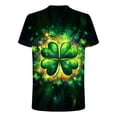 thumbnail image 5 of COSFO St Patricks Day Big And Tall Shirts for Men Short Sleeve Novelty Tops Crew Neck Relaxed Fit Holiday Pullover Mens Graphic Tees, 5 of 5
