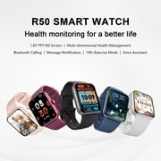 Blackview 1.85 Smart Watch for Women, Bluetooth Answer/Make Calls/Push Message/100+ Sports Modes/IP68 Waterproof,fits for Android iPhone Apple,Pink