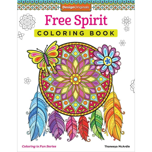 Free Spirit Coloring Book-