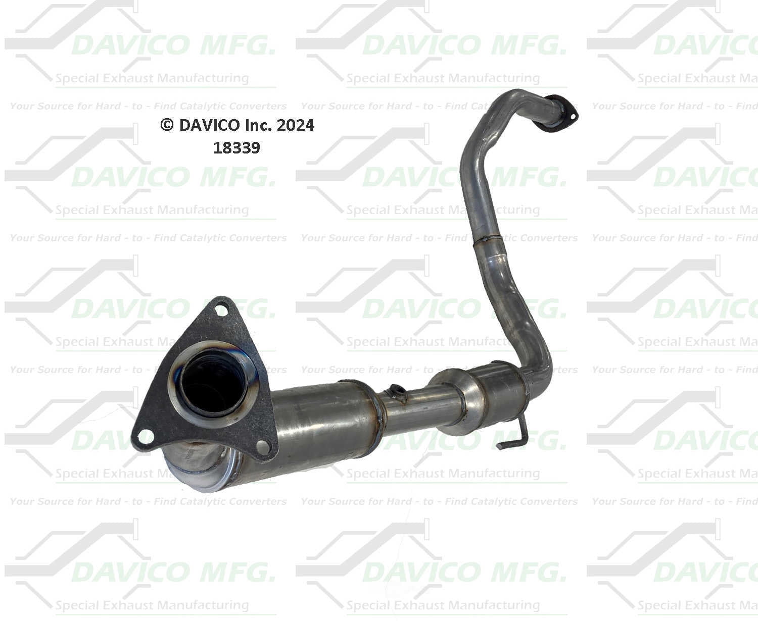 Davico Mfg 18339 Direct-Fit Catalytic Converter