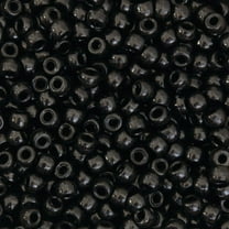 Creativity Street Pony Beads, Black, 1000/Pkg.