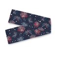 thumbnail image 7 of Yayeee Table Runner 90 inches Long for Home Kitchen Rectangle Dining Table Holiday Party Decoration, Red and Blue Fireworks Pattern, 7 of 7
