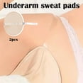thumbnail image 5 of Armpit Sweat Pads, Underarm Sweat Pads for Women, Comfortable Unflavored, Non Visible, Extra Adhesive, Disposable, Sweat Free Armpit Protection - White B, 5 of 10