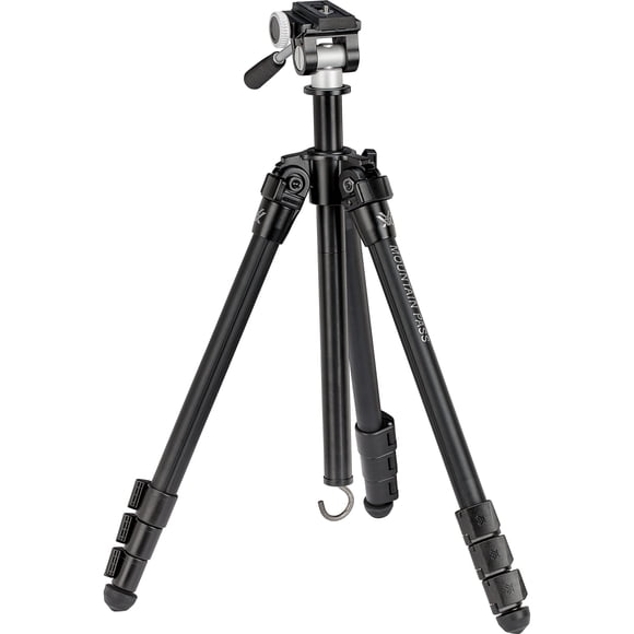 Trípode Vortex Optics Mountain Pass de aluminio con cabezal plano