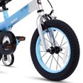 thumbnail image 4 of RoyalBaby Cubetube Button Vélo pour Enfants de 12 Pouces avec Roues Stabilisatrices, Bleu Mat, 4 of 11