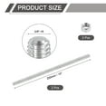 thumbnail image 2 of 3/8"-16 Fully Threaded Rod, 2Pcs 304 Stainless Steel 10" Long Threaded Screw, 2 of 7