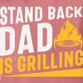 thumbnail image 3 of CafePress - Stand Back Dad Is Grilling T Shirt - Womens Comfort Colors® Shirt, 3 of 4