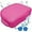 Pink, variant on Hot Tub Booster Seat for Adults, 5 Inch Thick Supportive Cushion with Non-Slip Bottom, Weighted for Quick Sink without Float, Spa Booster Seat for Hot Tub (Including Inflatable), Pool, Bathtub
