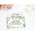 thumbnail image 2 of Inkdotpot 30Floral Baby ShowerDiaper Raffle Ticket Lottery Insert Cards Supplies Games For Baby Shower Party Bring A Pack Of Diapers To Win Favors Gifts And Prizes, 2 of 5