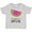 AC-Heather Grey, variant on Inktastic I'm One in a Melon Cute Smiling Watermelon Boys or Girls Toddler T-Shirt