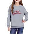 thumbnail image 4 of biudgviw Hoodies for Boys Girls Christmas Print Long Sleeve Tops Oversized Casual Hooded Toddler Sweatshirt Fall Winter Outfits, 4 of 4