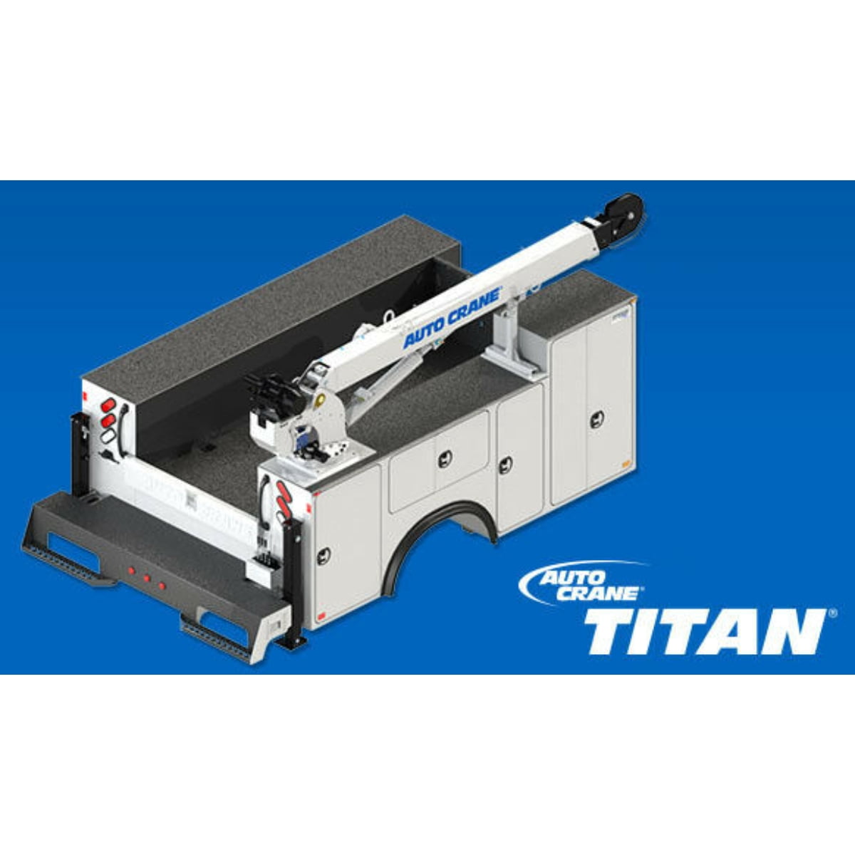 Auto Crane 560100000, Door Latch Assembly with Cam (2003 through 2005 Bodies)