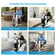 thumbnail image 6 of Missky Patient Lift Wheelchair, Portable Toilet Commode Chair with Adjustable Seat Height for Elderly Care, 6 of 8