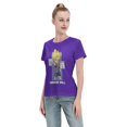 thumbnail image 4 of T-Shirt Basique à Manches Courtes pour Femmes Super Saiyan, 4 of 6