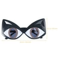 thumbnail image 2 of unbranded 2Pares De Gafas De Sol Irregulares Negras Para Y Diversión En Fiesta, 2 of 6