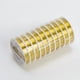 thumbnail image 1 of Bobina de alambre de cobre de oro de 18 quilates de color, material de bobinado hecho a mano para bricolaje, joyería, horquilla, joyería, alambre de cobre de forma especial, 1 of 5