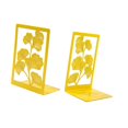 thumbnail image 2 of colcolo Ginkgo Ends Bookshelf Decor Book Stopper for Office Bedroom School Yellow, 2 of 8