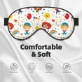 thumbnail image 5 of Rocae Childrens Party for Mask for Women Men, Luxury Eye Cover Eye Shade with Adjustable Strap for Travel, Nap, Meditation, 5 of 7