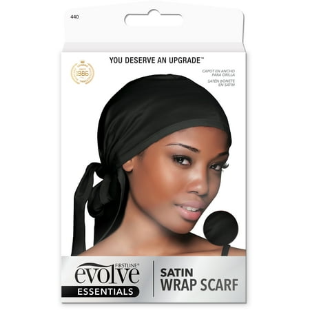 Evolve Satin Wrap Black