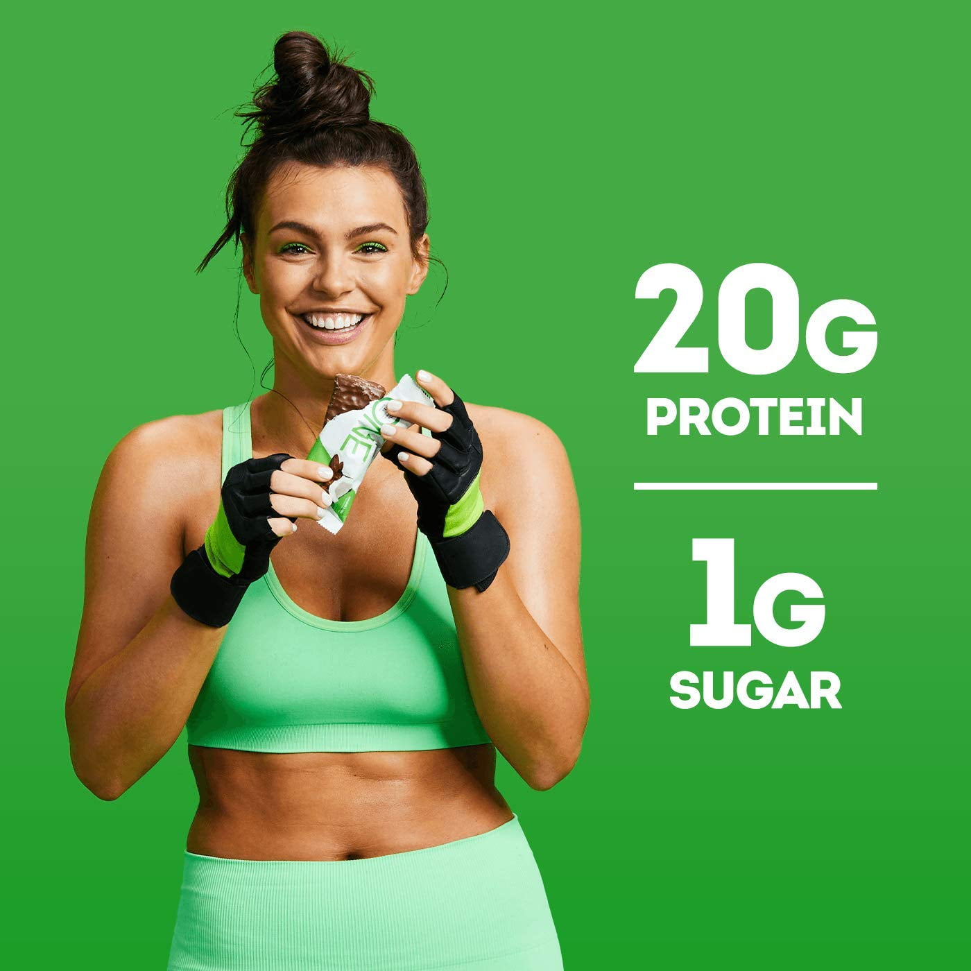 ONE Protein Bars, Almond Bliss, Gluten Free Protein Bars with 20g Protein and only 1g Sugar, Guilt-Free Snacking for High Protein Diets, 2.12 oz (12 Pack)