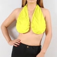 thumbnail image 5 of 2026 Adjustable Hands Free Shower Towel Bra For Women, Wrap Around Bath Towel With Neck Strap, Quick Dry Microfiber Drying After Shower, Yellow L, 5 of 5